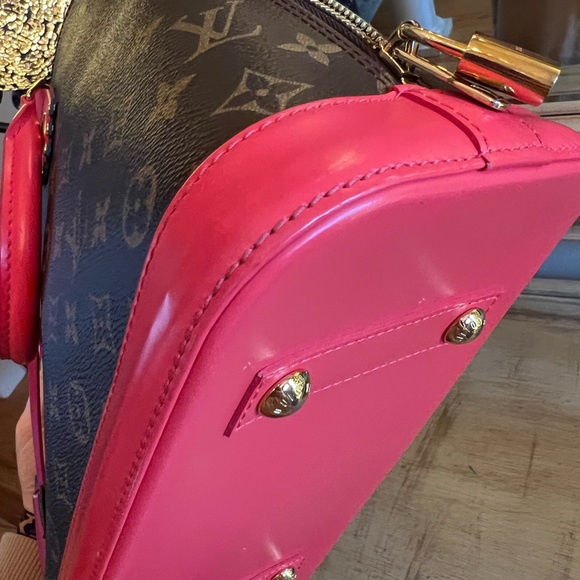 SOLD💕🦩Louis Vuitton Alma PM Totum Flamingo & wallet 2015 Limited Edition 🦩💕 - Picture 12 of 16